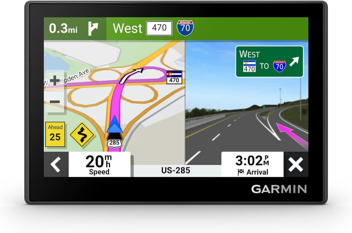 Garmin Drive™ 53 GPS Navigator, High-Resolution Touchscreen, Simple On-Screen Menus and Easy-to-See Maps, Driver Alerts