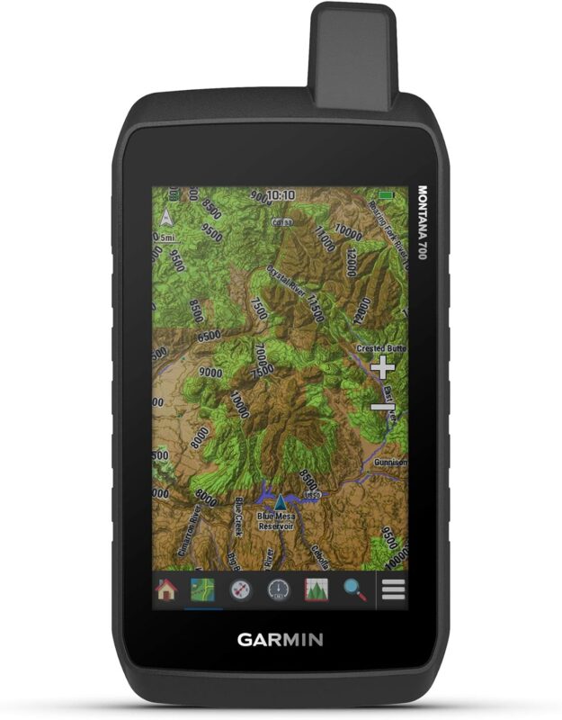 Garmin Montana 700, Rugged GPS Handheld, Routable Mapping for Roads and Trails, Glove-Friendly 5 Color Touchscreen