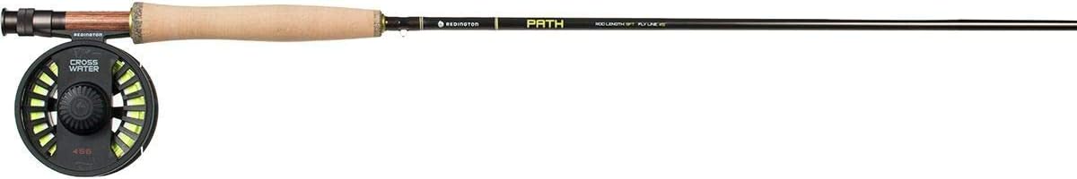 Redington Path Fly Rod Combo Kit with Pre-Spooled Crosswater Reel, Medium-Fast Action Rod