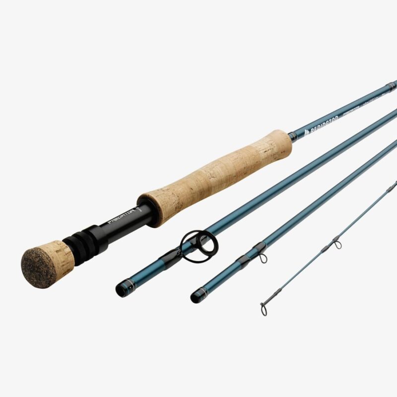 Redington Predator Fly Fishing Rod with Tube, 4 Pieces, Big Game Fish Rod, Freshwater and Saltwater