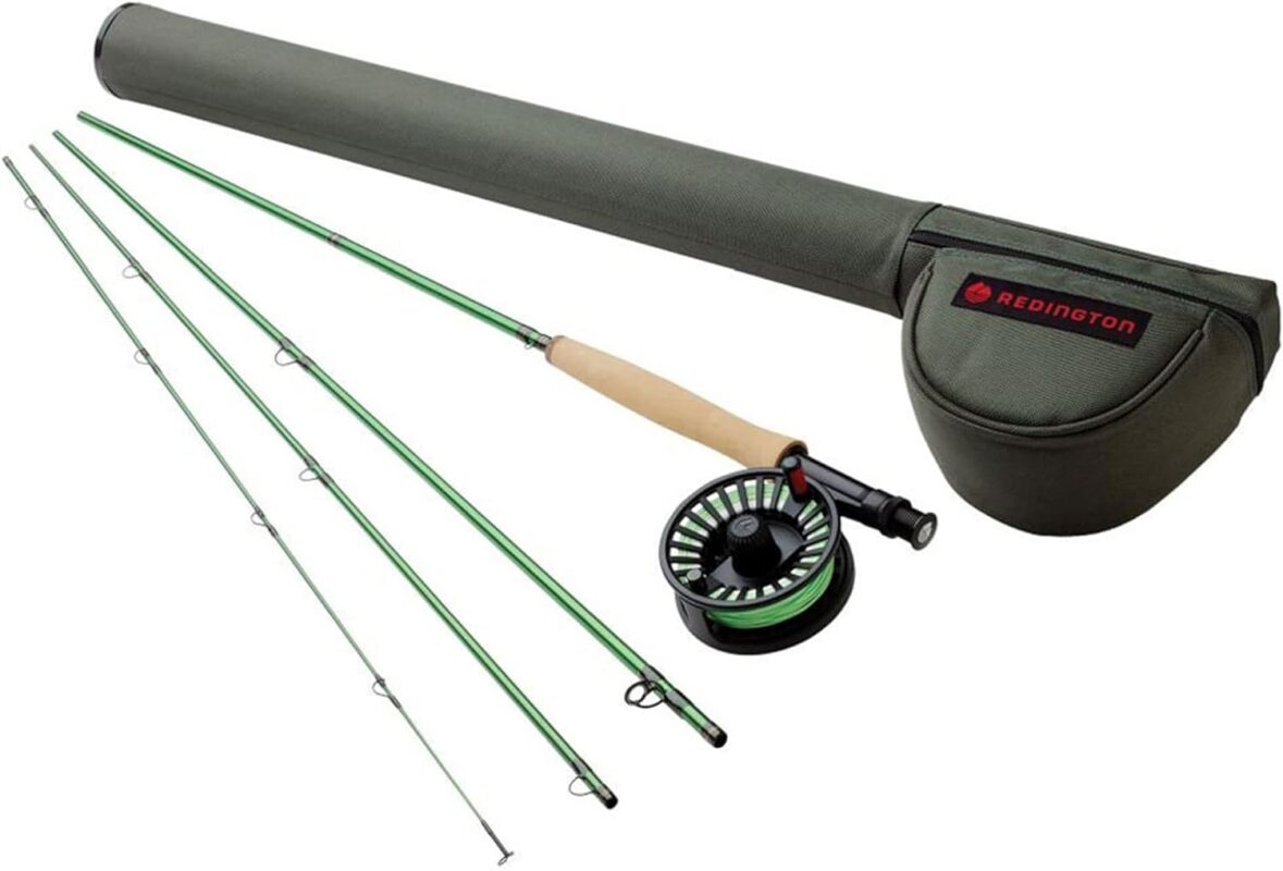 Redington VICE Fly Fishing Outfit - Fly Rod  Reel Combo - 90 4PC