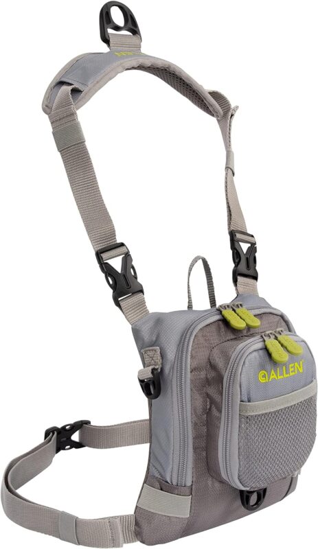 Bear Creek Micro Fishing Chest Pack, Fits up to 4 Tackle/Fly Boxes, 1674 CU in / 27 L