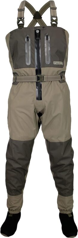 Paramount Outdoors Deep Eddy Zippered Breathable Stockingfoot Chest Fishing Wader