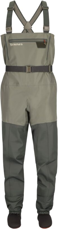 Simms Mens Tributary Stockingfoot Chest-High Fishing Waders - Durable, Breathable, Waterproof Fly Fishing Waders for Men