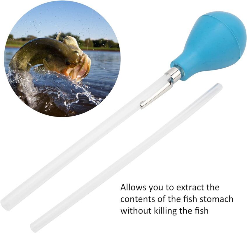 8.1inch Fly Fishing Stomach Pump Fly Fishing Hatch Tool Stomach Pump Stomach Pump Without Harming Carp Fishing Accessories