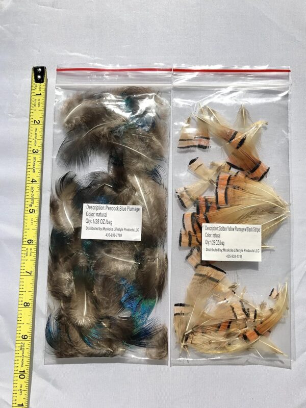 Fly Tying Material Feather and Dubbing Starter Kit