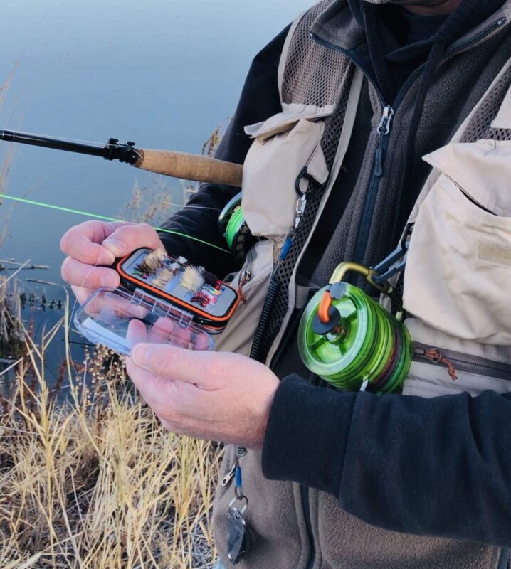 Hold My Line Fly Fishing Rod Line Holder Gear Accessories Tying Equipment for Freshwater Fly Reels