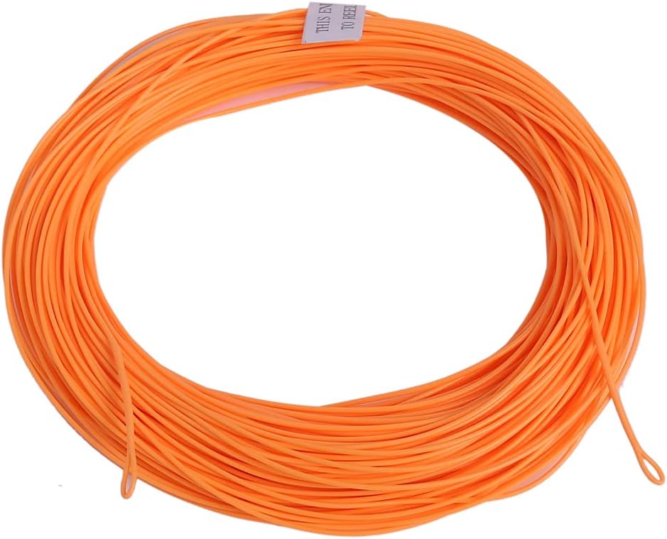 Kylebooker Floating 100FT Fly Fishing Line Weight Forward Design with Welded Loop (3F,4F,5F,6F,7F,8F)