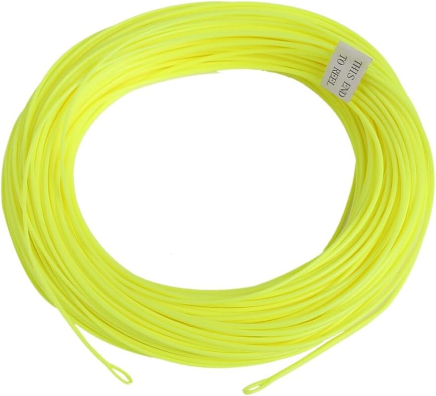 Kylebooker Floating 100FT Fly Fishing Line Weight Forward Design with Welded Loop (3F,4F,5F,6F,7F,8F)