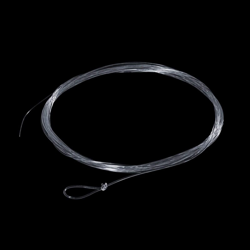 Piscifun Fly Fishing Leader with Pre-Tied Loop, Tapered Fly Line Leader, Nylon, Clear, 6 Pack, 7.5FT, 9FT, 12FT, 0X 1X 2X 3X 4X 5X 6X 7X