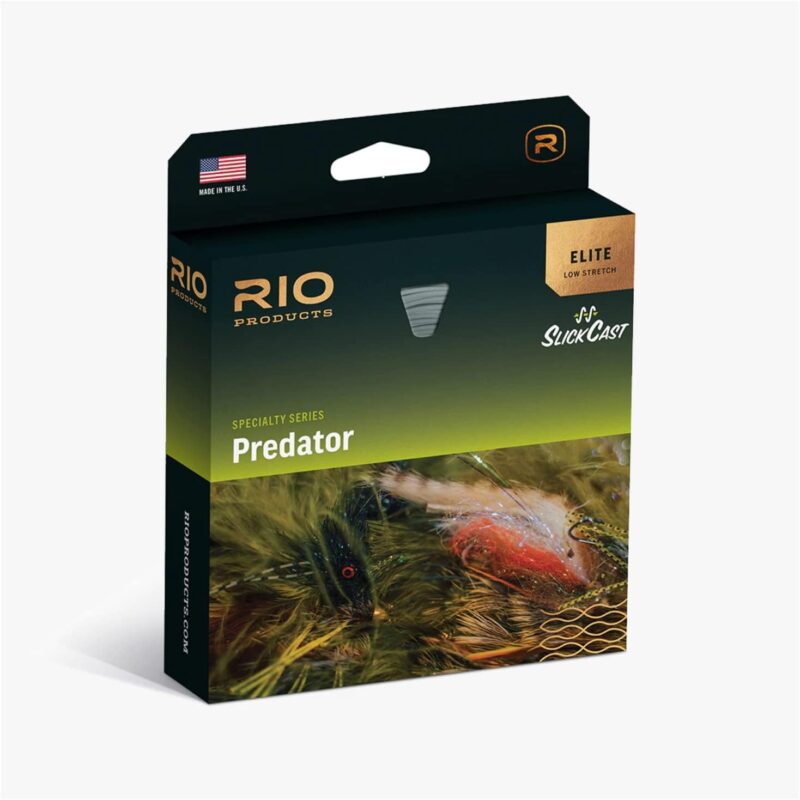 Rio Elite Predator Fly Line, Designed to Cast Large  Heavy Flies, Low-Stretch  Ultra-Slick Performance, 100ft