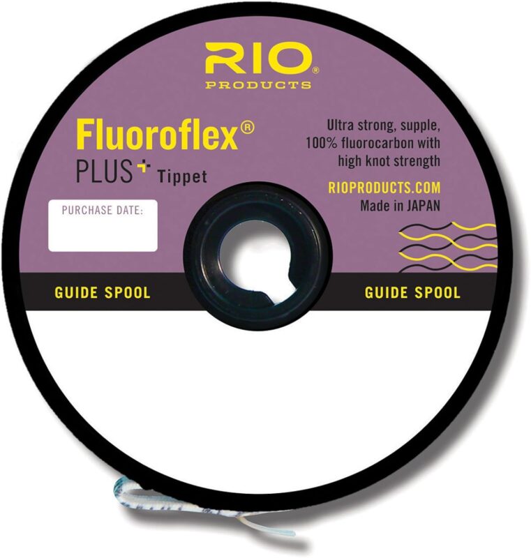 Rio Fly Fishing Tippet Plus Tippet 110yd 7X-2.5Lb Fishing Tackle, Clear