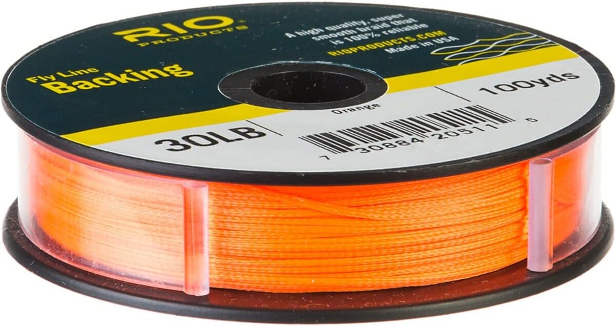 RIO Products Dacron Braided Backing, Fly Fishing Line, Smoothing Braid, 100 Yards